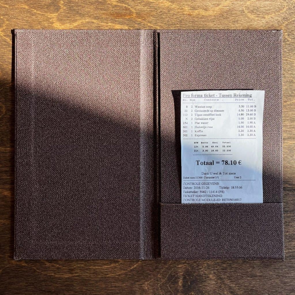 Welke soort menukaarten past bij mijn restaurant