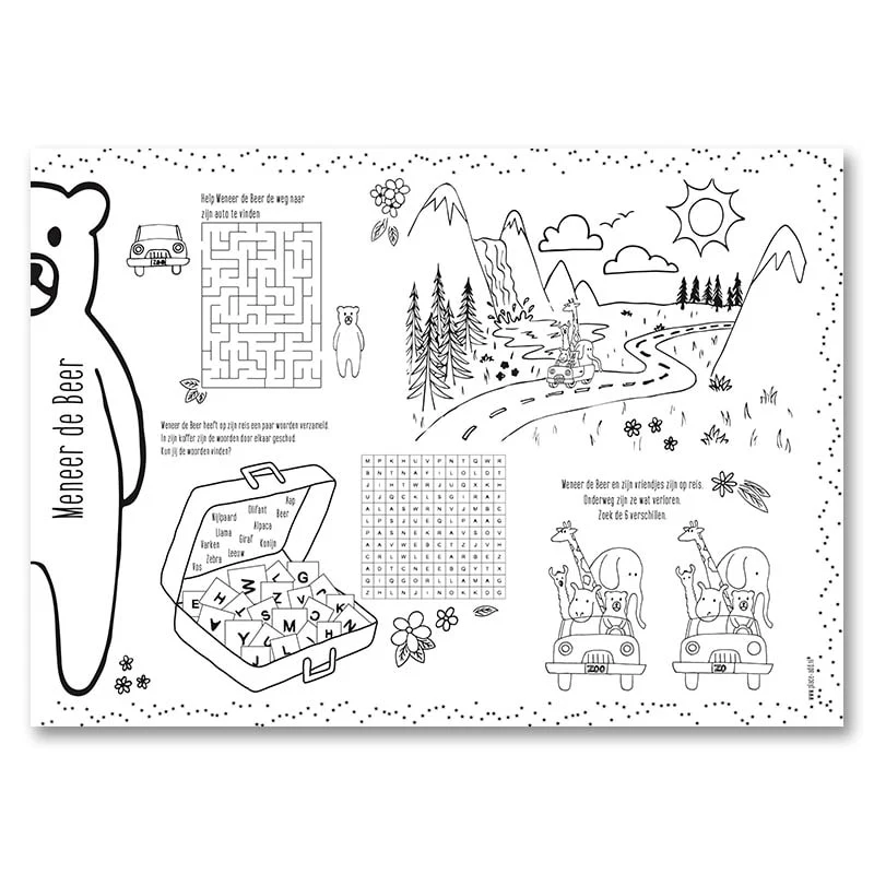 Meneerdebeerplacemat2Dcraftontable