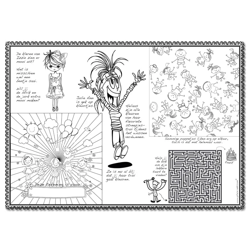papierenkleurplaatIzzie_JulieAnn